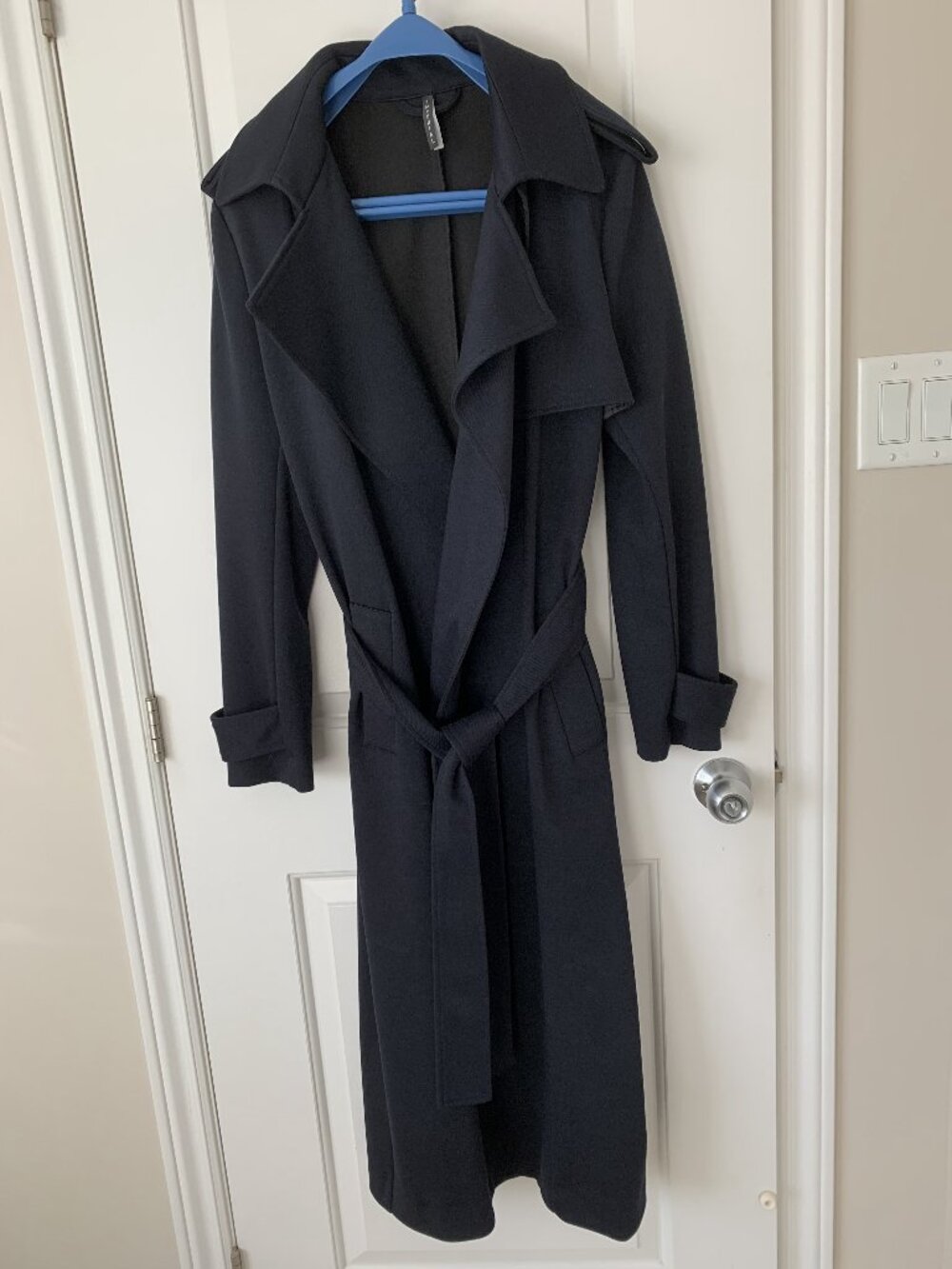 Imperial Fashion Italy Belted Long Trench Coat